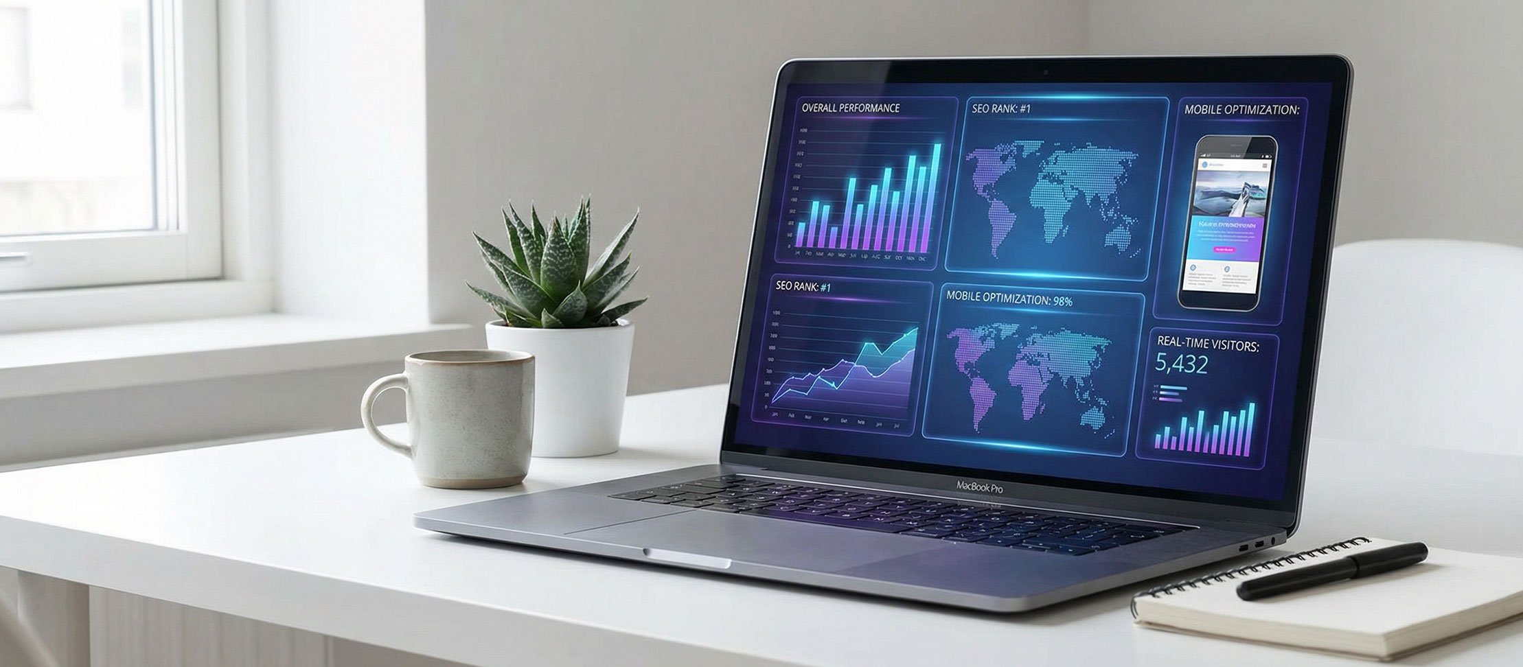 SEO Webdesign: Sichtbarkeit & Performance für deine Website