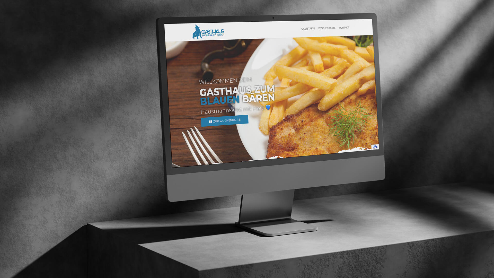 Markenentwicklung für das Gasthaus zum Blauen Bären