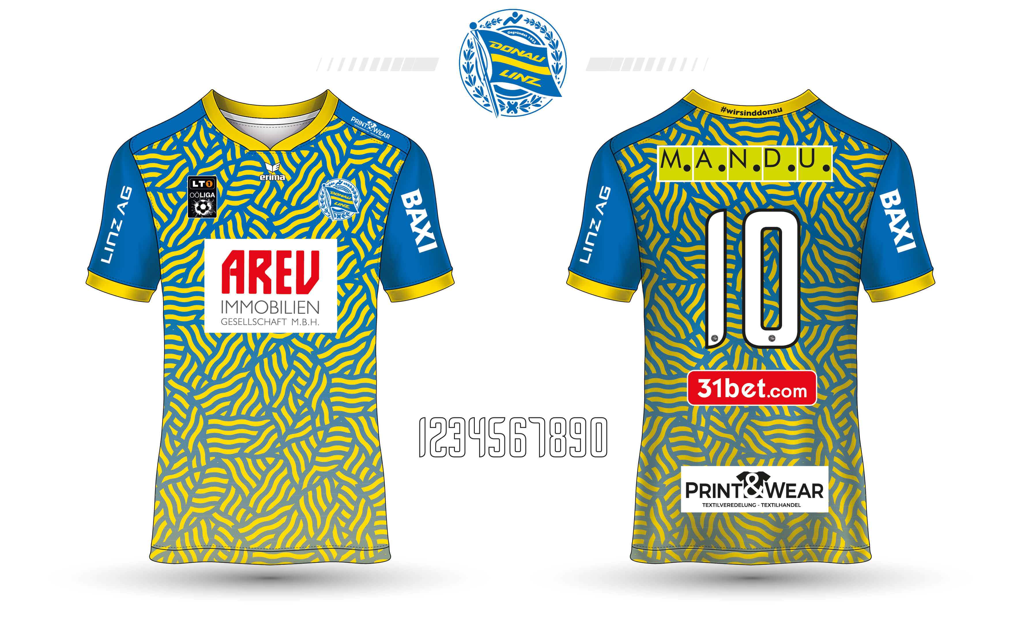 Neues Trikot. Gemeinsam mit der ASKÖ DONAU Linz schreiben wir ein neues Kapitel. – Projektbild 1
