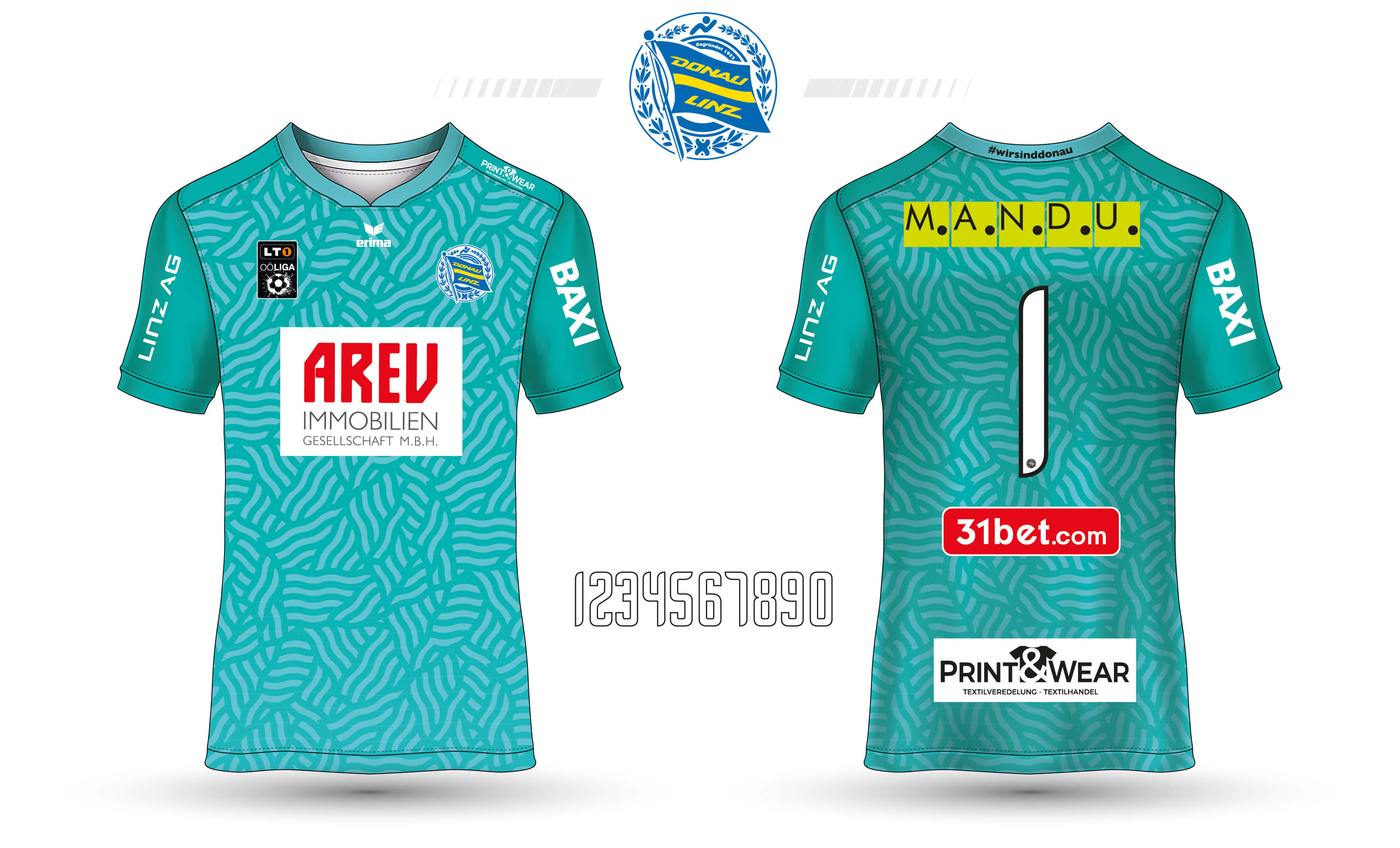 Neues Trikot. Gemeinsam mit der ASKÖ DONAU Linz schreiben wir ein neues Kapitel. – Projektbild 3