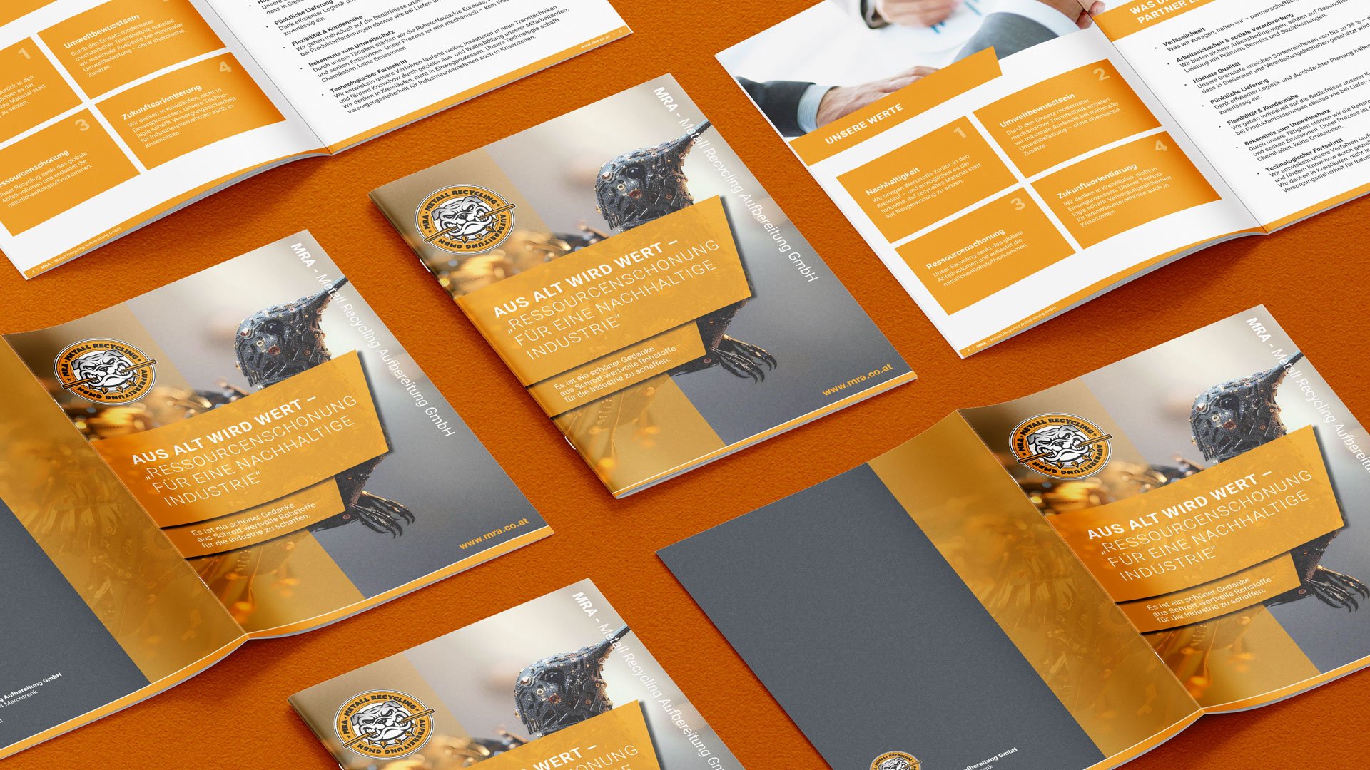 MRA – Metall Recycling Aufbereitung GmbH Imagebroschüre