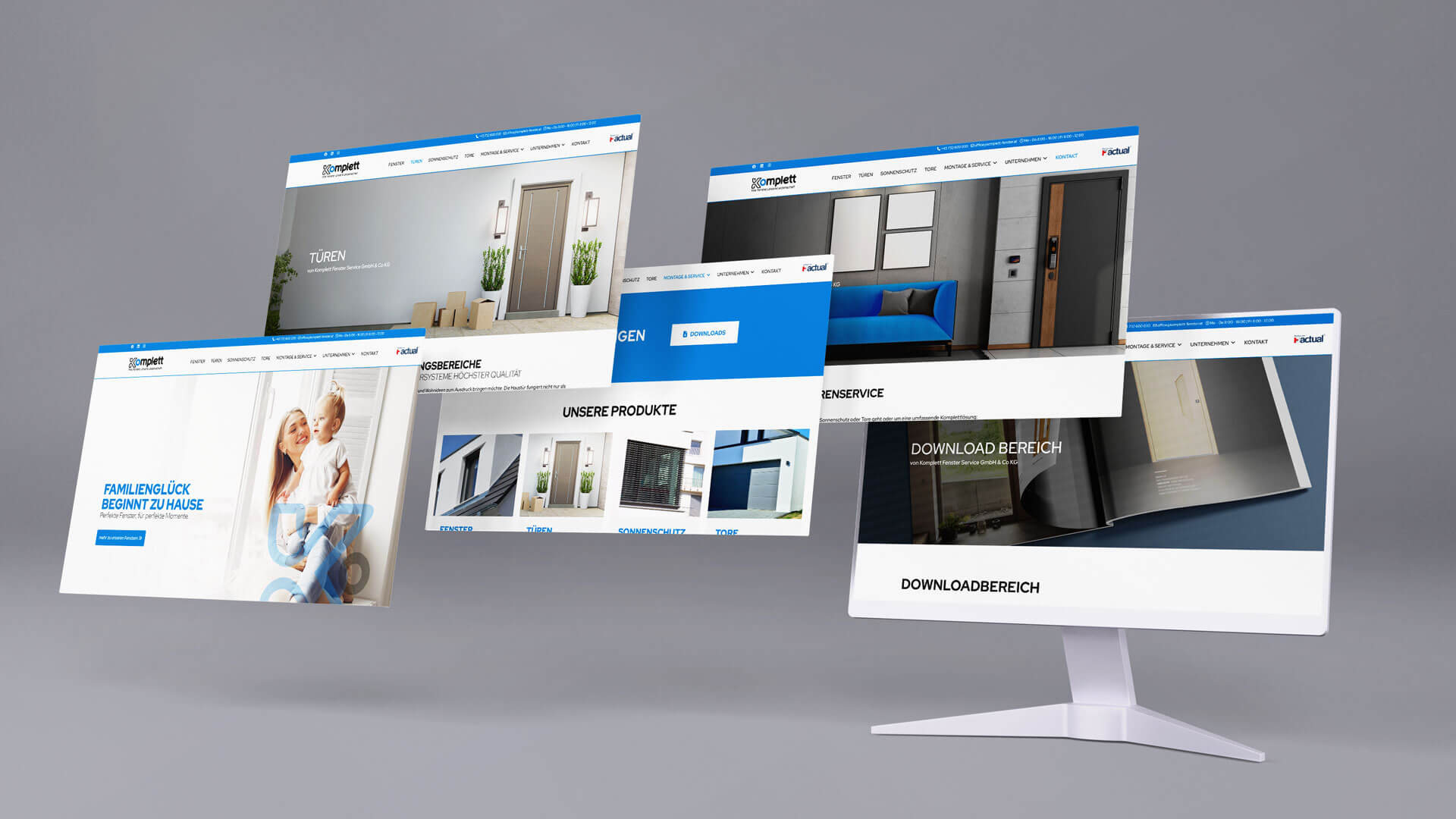 Komplett Fenster Service GmbH & Co KG – Markenrelaunch