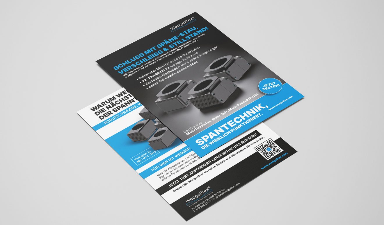 WedgeFlex® | Branding & Webdesign – Projektbild 2