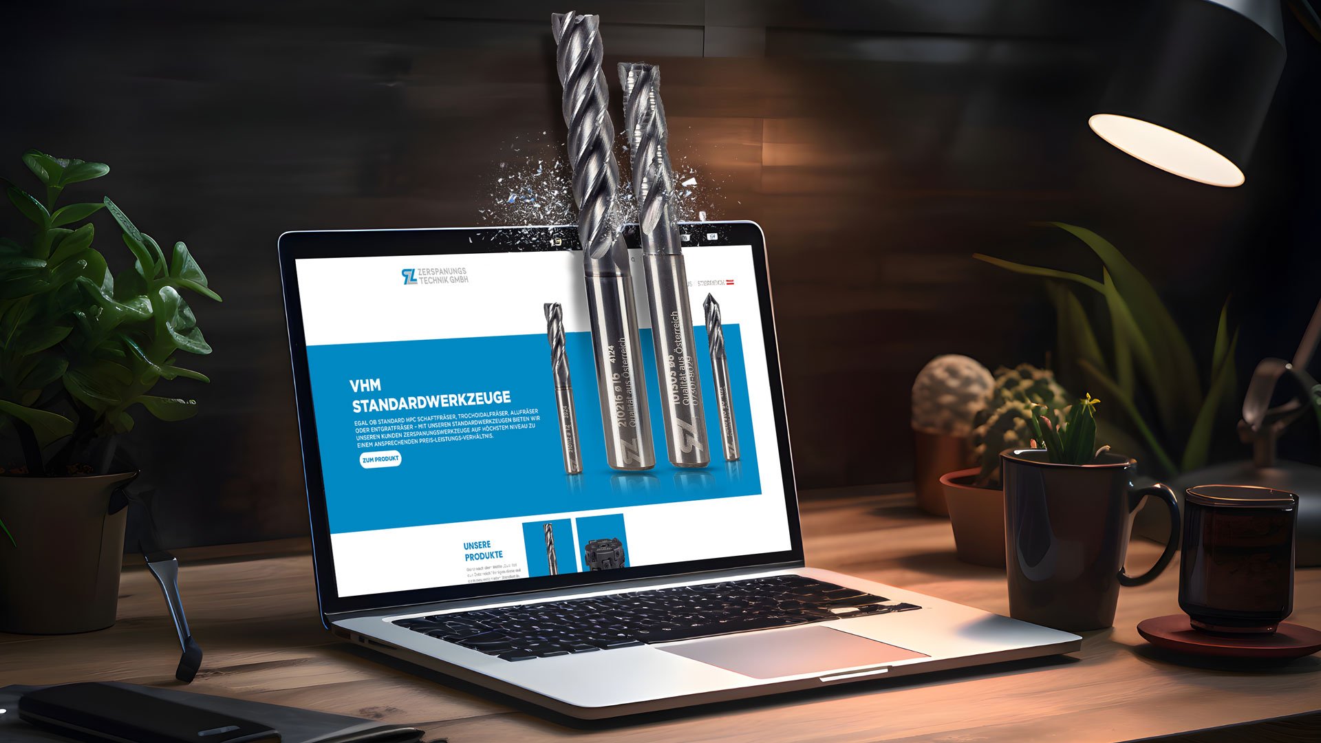 RLZ Zerspanungstechnik GmbH – Onlineshop für Standardwerkzeuge