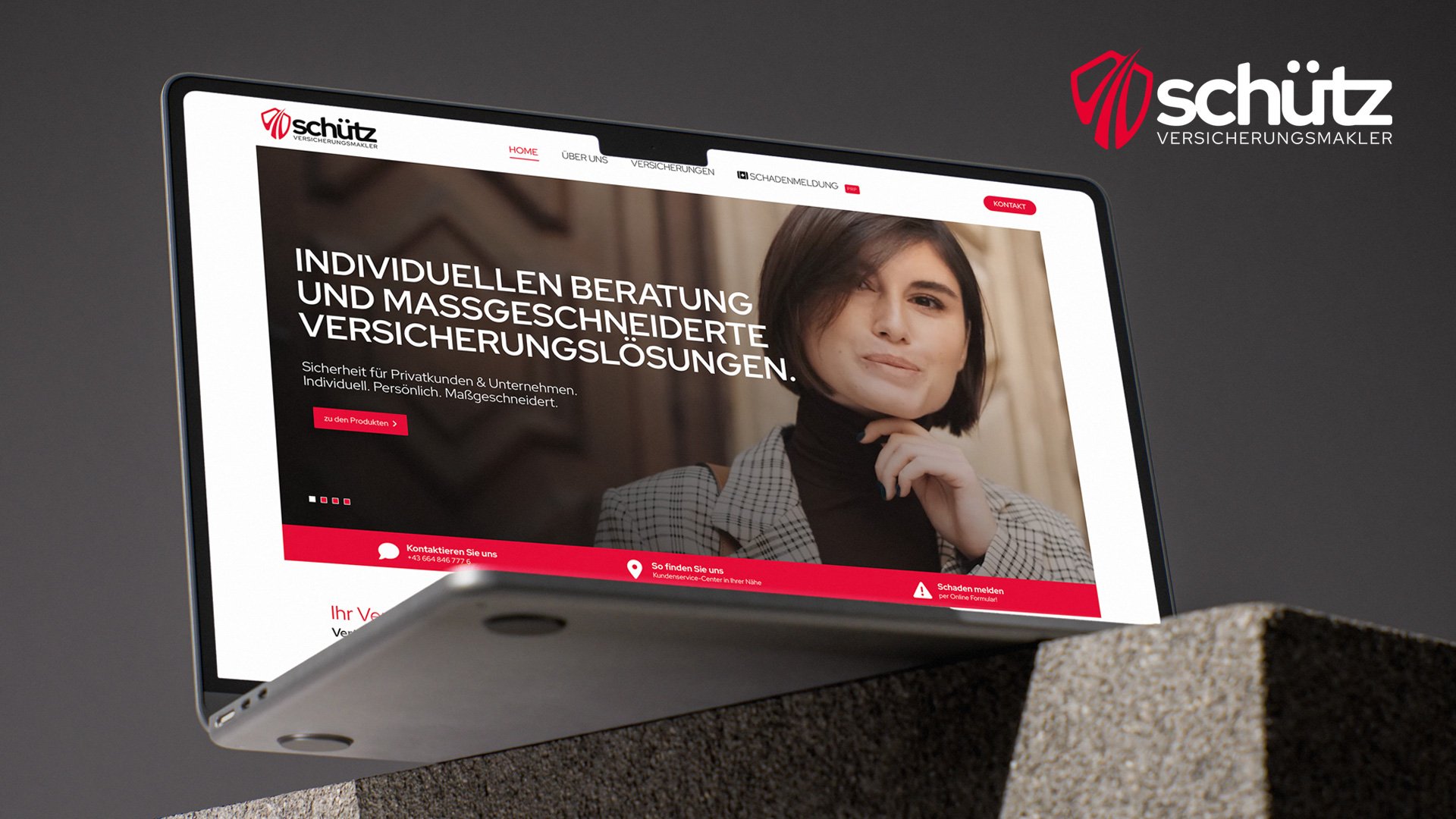 Neue Website für SCHÜTZ Versicherungsmakler GmbH ist online!