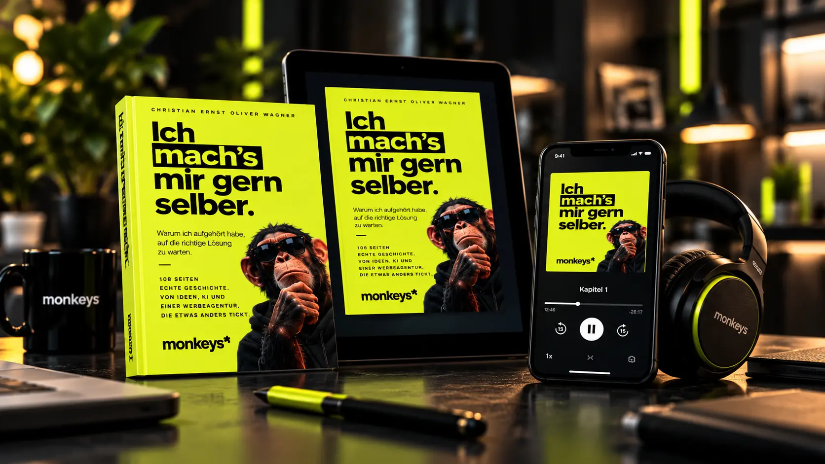 Das Buch ICH MACH’S MIR GERN SELBER.