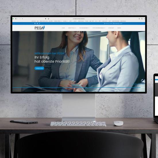 Homepage von PEGA Personalmanagement GmbH