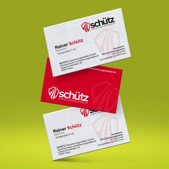 Markenentwicklung für SCHÜTZ Versicherungsmakler 